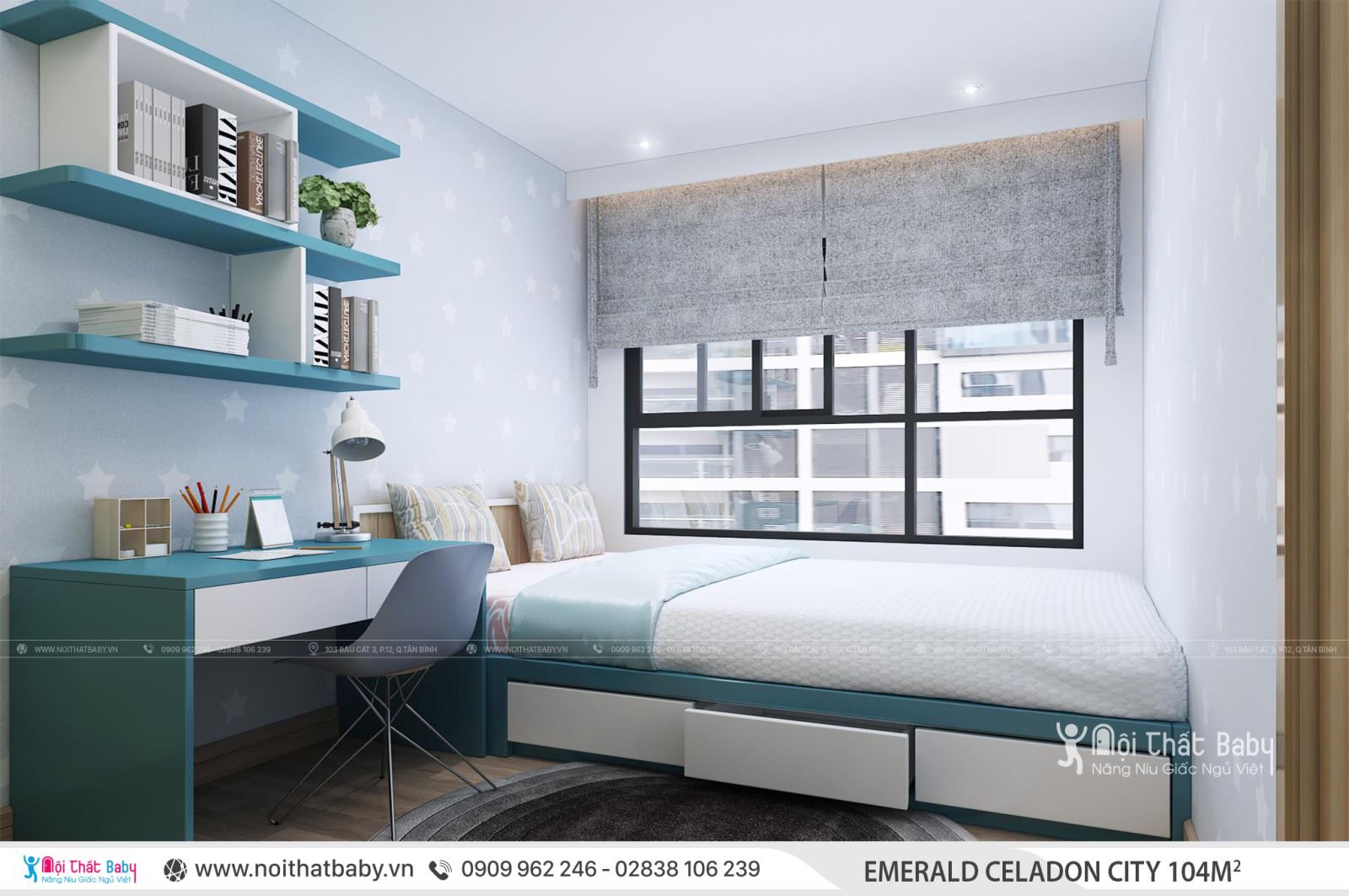 Tổng hợp các mẫu thiết kế nội thất Chung cư Emerald Celadon City